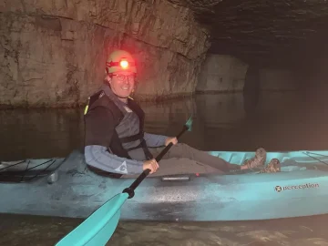 Underground kayaking Kentucky