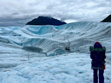 Exploring glaciers at Wrangell St. Elias National Park Root Glacier formation