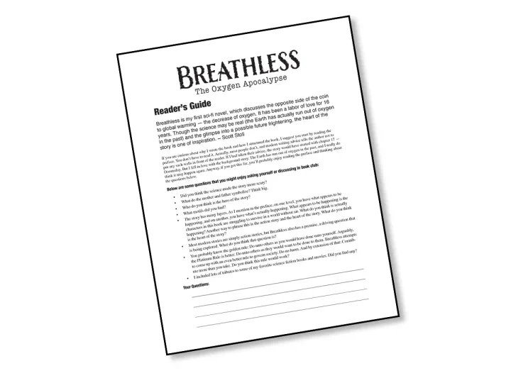 A picture of the Breathless reader's guide
