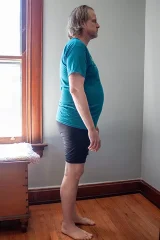 A profile picture of Scott showing a pot belly and bad haircut.