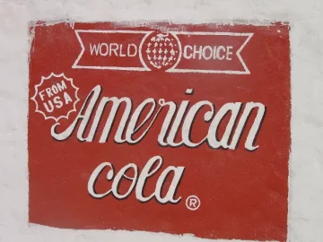 American Cola sign